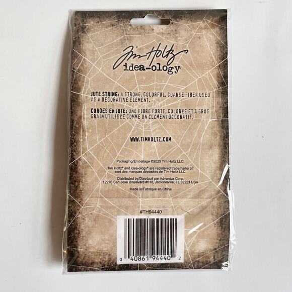 Tim Holtz idea-ology Halloween Bundle - Mummy Cloth, Fringe, & Jute String - Picture 5 of 7